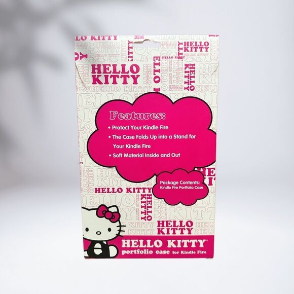 Hello Kitty Black Portfolio Case for Kindle Fire - Picture 4 of 6